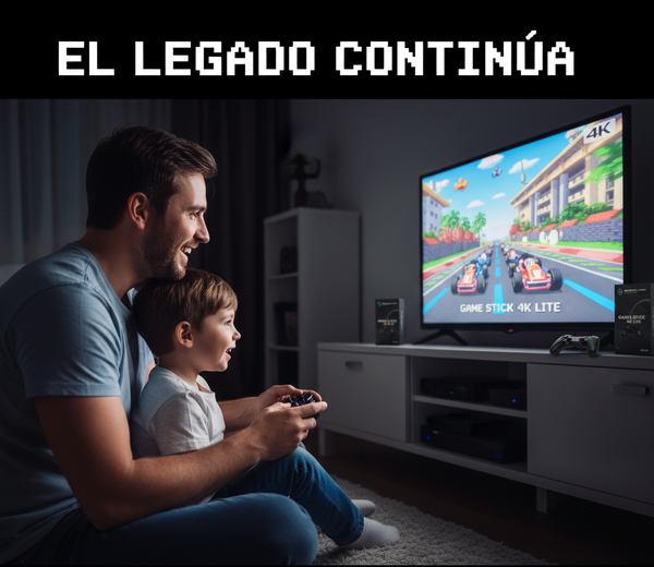 Consola Retro Diversión Clásica
